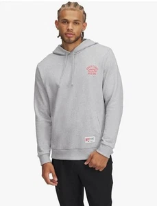 Under Armour Project Rock Santa Claus Red One Hoodie Mens XL Pullover Gray NWT - Picture 1 of 3