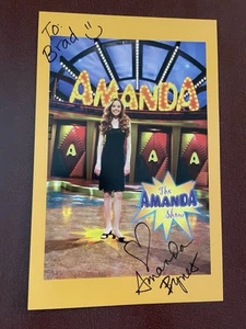 Amanda Bynes RARE 2001 Amanda Show Nickelodeon Autograph Photo Picture Signed - Picture 1 of 3