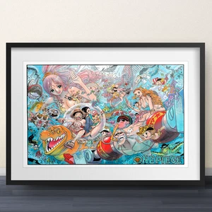 One Piece - Chapter 634 Shonen Jump Art Spread 11x17 - Art Poster Anime manga - Picture 1 of 7