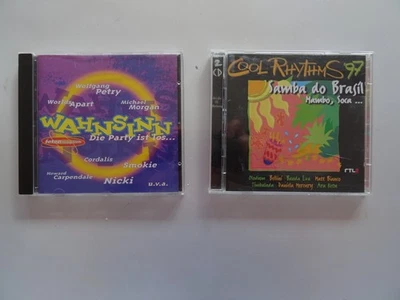 CD "Wahnsinn Die Party ist los...", u. 2 CDs "Cool Rhythms'97, Samba do Brasil" - Bild 1 von 4