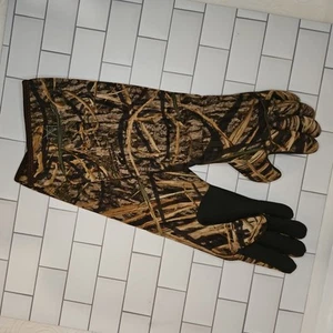 Game Winner Men's Midweight Long Insulated Gloves Realtree Xtra NWOT Men's M/L - Picture 1 of 5