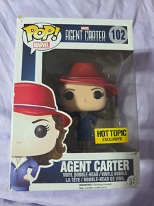Funko Pop! Vinilo: Marvel - Agente Peggy Carter (con orbe de oro) - Tema candente... - Imagen 1 de 6