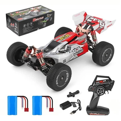 WLtoys 144001 Racing RC Car,1:14 Scale High Speed Remote Control Car (Red) - Image 1 of 4