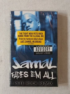 Jamal Fades Em All SEALED Cassette Tape Single 1995 Rowdy Records - Bild 1 von 4