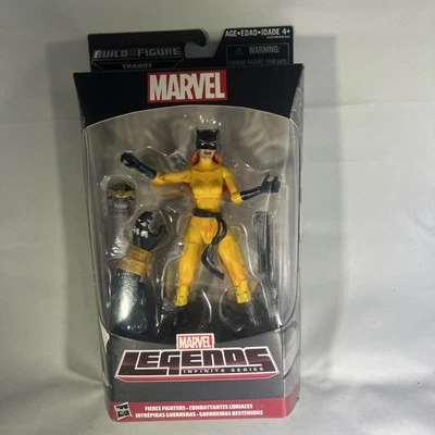 Figura Hellcat Serie Infinita Marvel Legends Fierce Fighters BAF Thanos Foto 1 de 4