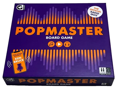 POPMASTER BOARD GAME : Ken Bruce Radio 2 Quiz By Ginger Fox - Vgc (FREE UK P&P) - Image 1 of 4