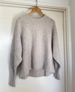 Camilla & Marc Jumper Sweater Size M Knit Wool Mohair Blend Murphey Mauve Marle - Foto 1 di 13