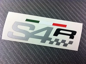 1 Sticker Ducati S4 R Tank Side Silver and Black - Picture 1 of 1