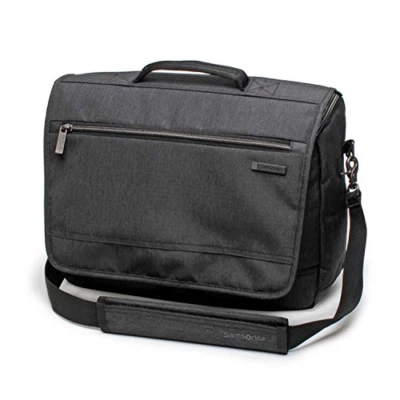 Samsonite Moderno Utilitario Bolso Mensajero Laptop, Carbón Brezo Foto 1 de 4