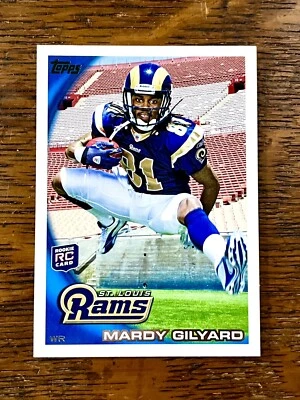 Mardy Gilyard 2010 Topps RC #264 MINT LA Rams Rookie Jersey Cincinnati Bearcats - Image 1 of 2
