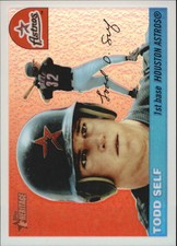 2004 Topps Heritage Chrome Refractors Royals Baseball Card #THC89 Tim Frend /555