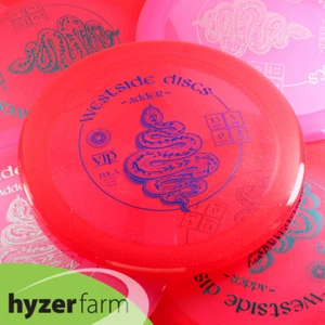 WESTSIDE VIP FIRST RUN ADDER *pick weight & color* Hyzer Farm disc golf driver - Picture 1 of 4