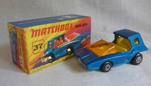 Matchbox Superfast MB37d Soopa Coopa blu scuro come nuovo fresco di negozio - Foto 1 di 2