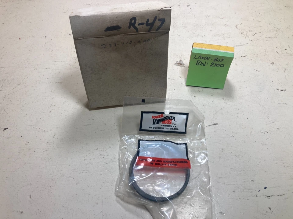 Juego de anillos de pistón motores Clinton Pt. #233-112-500 2 3/8" Foto 1 de 1