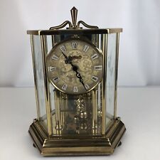 Vintage Kundo Quartz Rotating Pendulum Carriage Anniversary Clock AS IS Parts