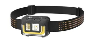 *New* Duracell 575 Lumens Headlamp Flashlight 6 Beam Settings Batteries Included - Picture 1 of 8