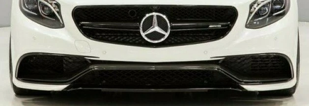 Parachoques delantero negro Mercedes OEM C217 S 63 S65 AMG cupé convertible 15-17 Foto 1 de 1