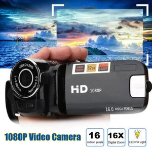 2.4in Camcorder Digital Video Camera 1080P HD 16M 16x Zoom Night Vision Camera - Picture 1 of 12