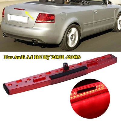 For AUDI A4 RS4 S4 B6 B7 2002-2008 Sedan Third Stop Brake LED High Light Lamp - Image 1 of 4