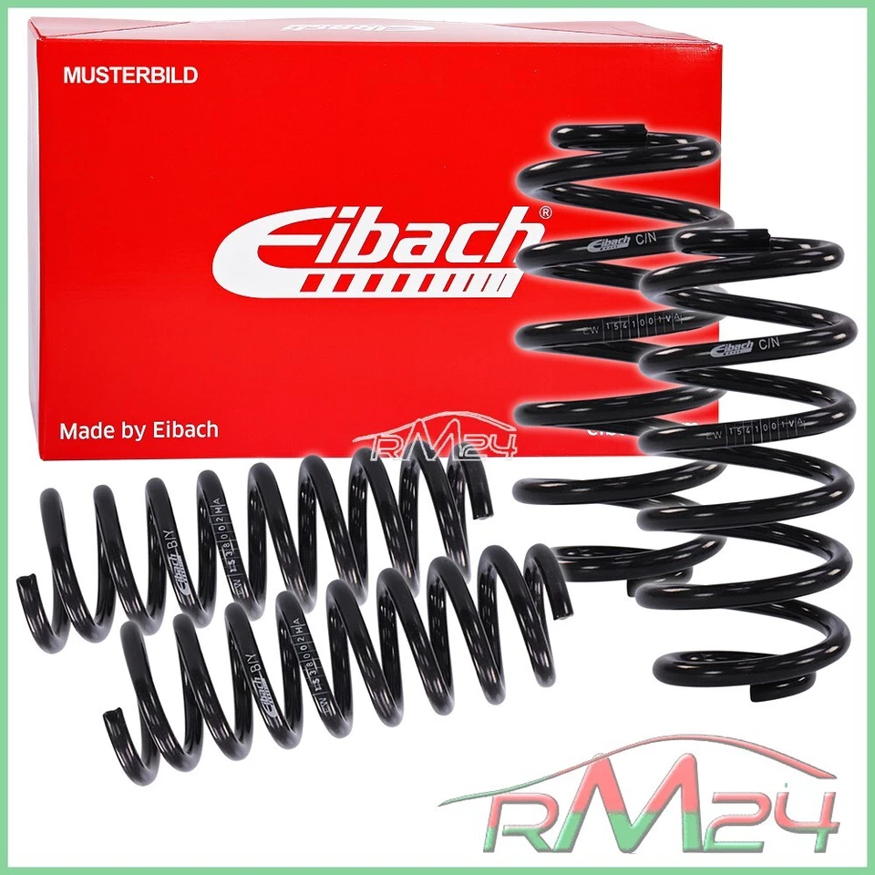 4X EIBACH PRO KIT MOLLA ASSETTO SPORTIVO 30/30 MM PER RENAULT CLIO 2 II 98- - Immagine 1 di 1