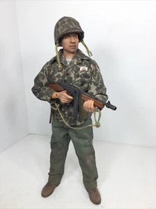 1/6 DRAGON OX HENDERSON USMC MARINE “WINDTALKERS” THOMPSON CAMO WW2 DID BBI - Picture 1 of 21