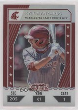 2021 Panini Elite Extra Edition College Tickets Optic Holo Kyle Manzardo #CTO-KM