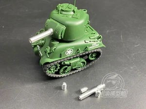 CYD012 Q Edition EE. UU. Mediano M4A1 Sherman Tanque Metal Pistola Cañón + Carcasas para WWT-002 - Imagen 1 de 2