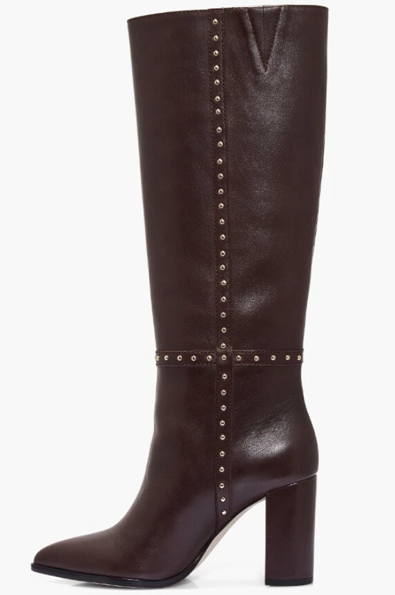 Paige Kelly Pointed Toe Boot Color Dark Wine Size 9 Pull on