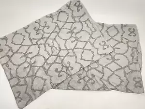 Restoration Hardware Textural Seed Stitch Shams Standard Grey 2 Set Covers - Bild 1 von 14