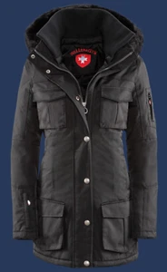 Wellensteyn Schneezauber RainbowAirTec Jacke Damen M schwarz - Bild 1 von 3