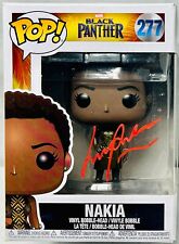 Lupita Nyong'o Signed Nakia Funko Pop #277 Marvel Black Panther Beckett Witness