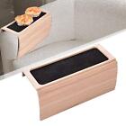 Sofa Arm Tray Drinks Cup Holder Wooden Coffee Sofa Arm Table Side Tables Fruit