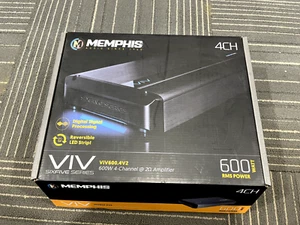 Memphis Audio VIV600.4v2 SixFive Series 4-Channel Car Audio Amplifier - Picture 1 of 3