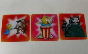 Los Simpson - Tres parpadeos de Allen - Tarjetas de trivia - Números 1, 5 y 11 - 2007 - Imagen 1 de 12