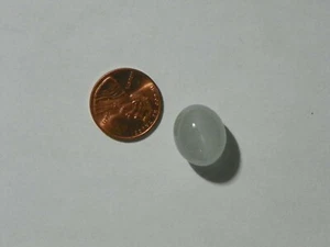 Cats Eye Aquamarine 21.18 Carats 13.5x16.3x12.4 MM Oval Cab Sky Blue Translucent - Picture 1 of 2