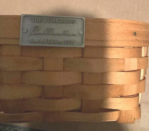 Henn Workshops Basket 1996 Limited Edition Collection LOT56-3-14 Cover