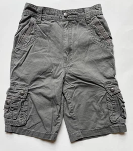 English Laundry Boys Cargo Shorts Size 8 Gray (Size Runs Big) 100% Cotton - Picture 1 of 2