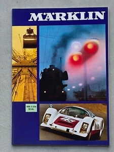 1969 MÄRKLIN MODEL RAILROAD CATALOGE in ENGLISH (NEW) - Picture 1 of 2