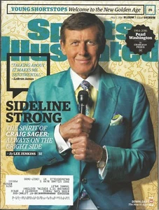 NBA SIDELINE REPORTER CRAIG SAGER 2016 SPORTS ILLUSTRATED PEARL WASHINGTON SU - Picture 1 of 1