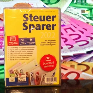 SteuerSparer 2022 CD-R0M für Steuererklärung 2021 *Neu&0VP* mit Downloadmöglichk - Bild 1 von 12