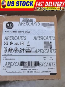 Nuevo Allen Bradley 2198-H040-ERS Kinetix5500 Servo Drive 190-528V RMS EE. UU. Impuestos libres - Imagen 1 de 1