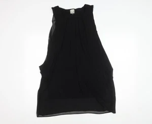 Topshop Women’s Black Maternity Tank Top UK 10 - Picture 1 of 12