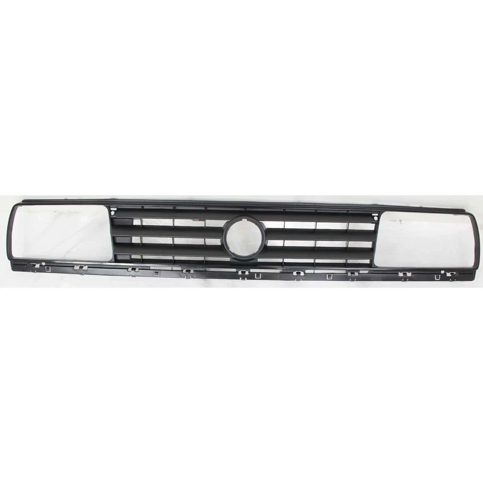 For 1988-1992 New Black Plastic Front Fits Volkswagen Golf Jetta Grille Assembly Foto 1 de 4