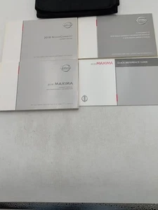 2018 Nissan Maxima Owner's Manual Connect and Case - Picture 1 of 3