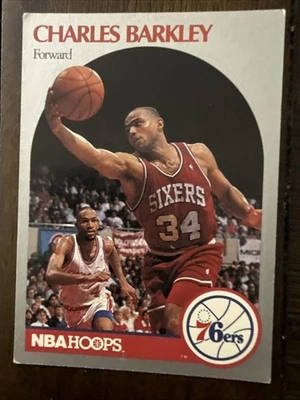 1990-91 NBA Hoops - Charles Barkley -# 225 Classic Vintage Must Have For Collec - Image 1 of 4