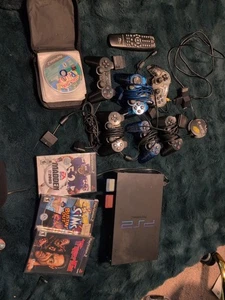 PlayStation 2 Console Controllers And 16 Game Lot - Picture 1 of 14