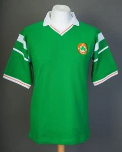 Republic of Ireland retro green home shirt inspired by the 88 design cotton - Picture 1 of 9