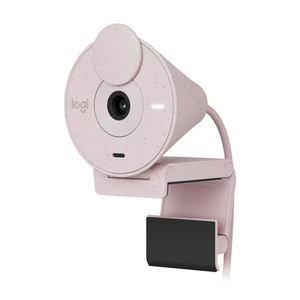 Kamera internetowa Logitech Brio 300 Rose High Definition z pulpitem antypoślizgowa mat - Zdjęcie 1 z 3