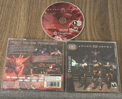 Quake III Arena Sega Dreamcast 2000 Disc Complete Tested Clean CIB Y2K Shooter - Image 1 of 4