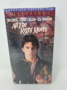 All the Right Moves (VHS, 1995) New/Sealed with 20th Century Fox Watermarks - Picture 1 of 6